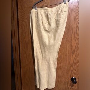 Talbots Linen Pants